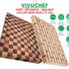Thớt Gỗ Teak - Ash - Walnut Thương Hiệu VIVUCHEF