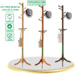 Cây Treo Quần Áo Gỗ Tự Nhiên ST10 Nhánh