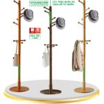 Cây Treo Quần Áo Gỗ Tự Nhiên 10 Nhánh – Cây treo quần áo VIVUDECOR CT11