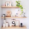 Kệ gỗ treo tường - Kệ treo tường VIVUDECOR KT01