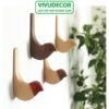 Móc treo quần áo gỗ hình con chim - VIVUDECOR MQ07