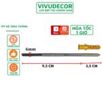 Chốt Âm Kệ Treo Tường VIVUDECOR: Phụ Kiện Đinh Vít Lắp Kệ Gỗ Âm Tường Hiện Đại