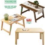 Bàn học gấp gọn thông minh – Bàn học gấp gọn bằng gỗ thương hiệu VIVUDECOR
