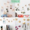 Móc gỗ gắn tường nhiều mẫu - Móc treo tường VIVUDECOR MT06