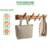 Móc treo quần áo gỗ tự nhiên - Móc treo quần áo VIVUDECOR MQ08