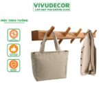 Móc treo quần áo gỗ tự nhiên – Móc treo quần áo VIVUDECOR MQ08