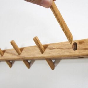 Móc treo quần áo gỗ tự nhiên - Móc treo quần áo VIVUDECOR MQ08