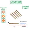 Vít bắt tường và tắc kê Vivudecor - Phụ Kiện bắt Móc Treo Tường