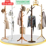 Cây Treo Quần Áo Gỗ Tự Nhiên – Cây treo quần áo VIVUDECOR